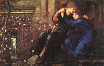 Sir Edward Coley Burne-Jones : Love Among the Ruins